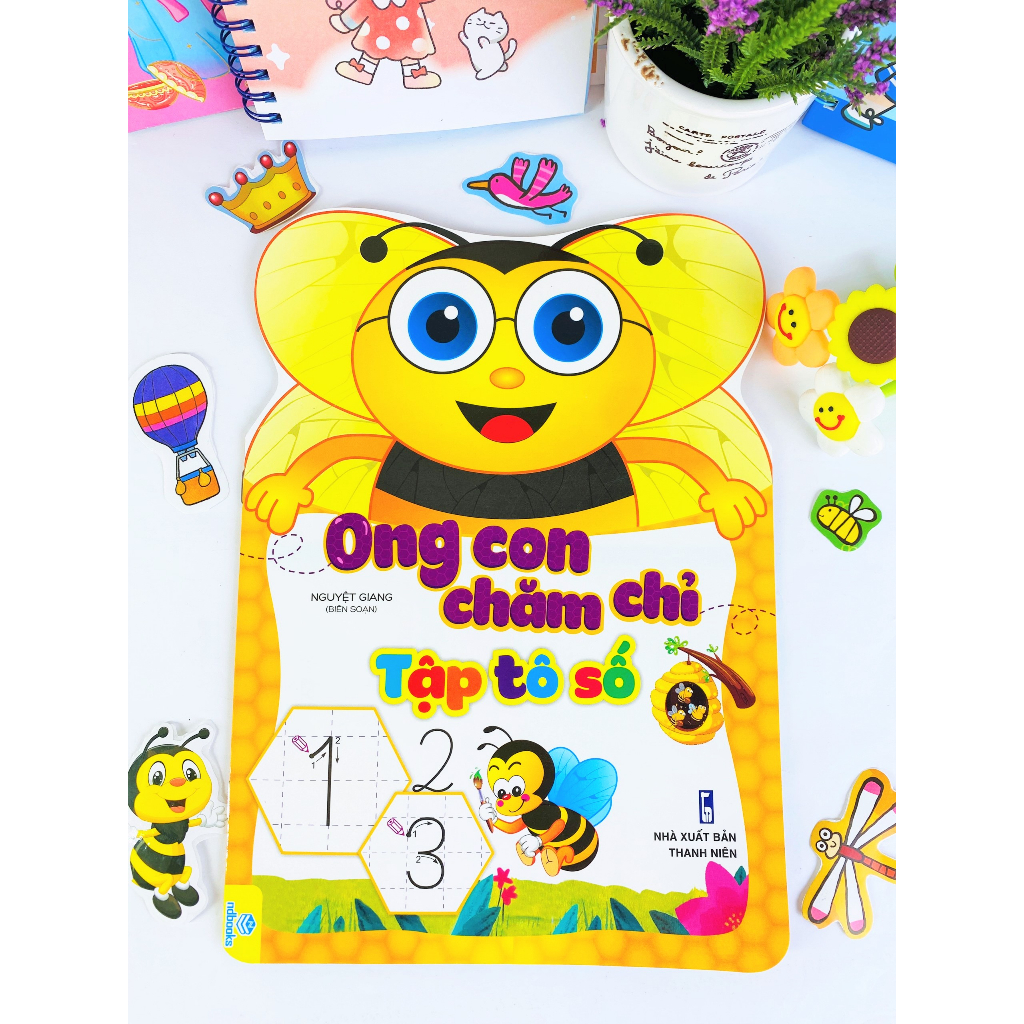 Sách - Combo 12 cuốn Ong Con Chăm Chỉ - ndbooks