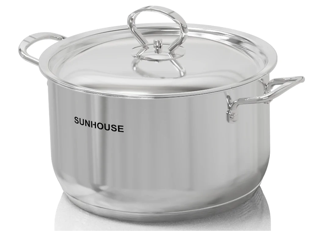 Bộ Nồi Inox 304 5 Đáy Sunhouse SHG503 - Hàng chính hãng