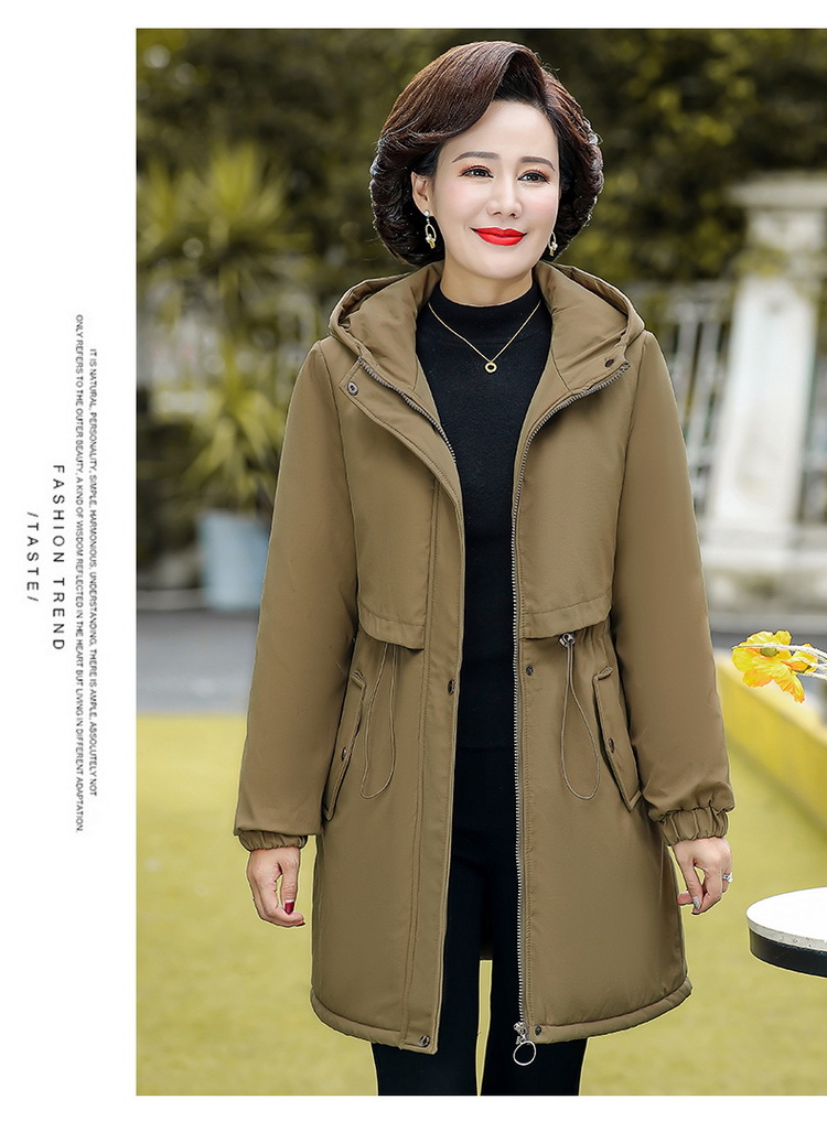 Áo Khoác Cotton Lót Lông Dày Ấm Lịch Sự Phong Cách Hàn Quốc AK12 - Hàng Quảng Châu Cao Cấp