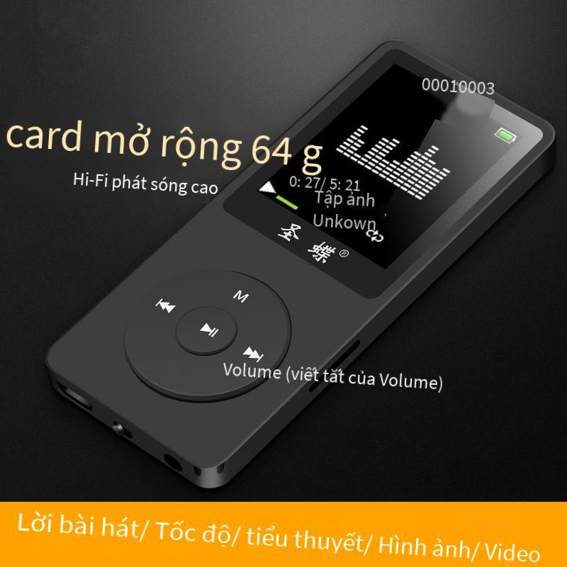 Đảm bảo chất lượng 34 máy nghe nhạc có màn hình nghe nhạc mini phiên bản sinh viên thể thao chạy bút ghi âm Walkman English 5 phát hành bên ngoài