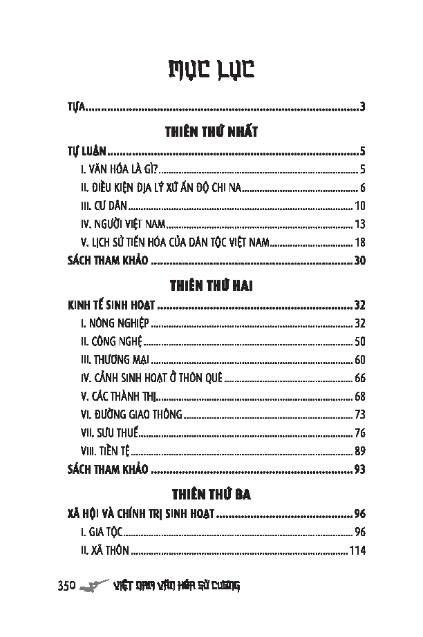 Sách - Việt Nam Văn Hóa Sử Cương