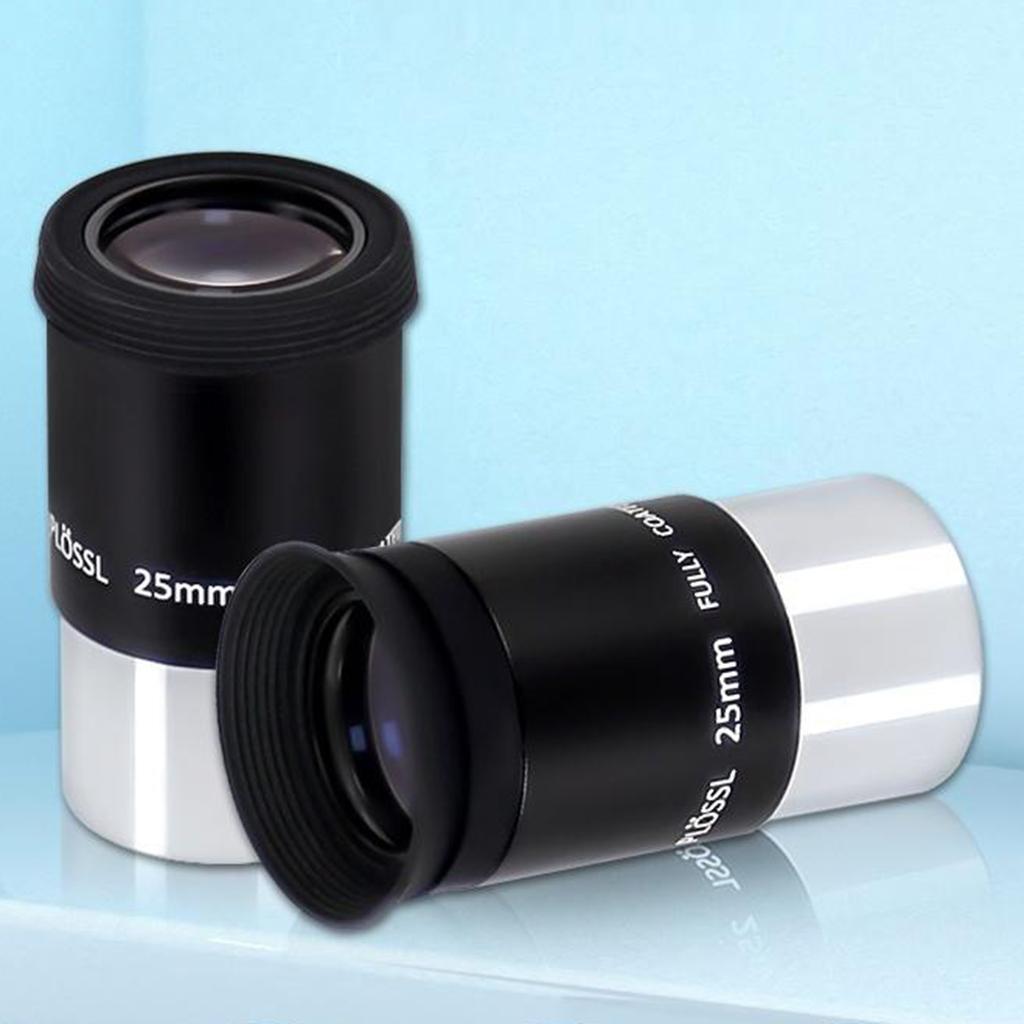 1.25 "25mm Ultra Wide Angle Eyepiece for Telescope with Foldable Shovel