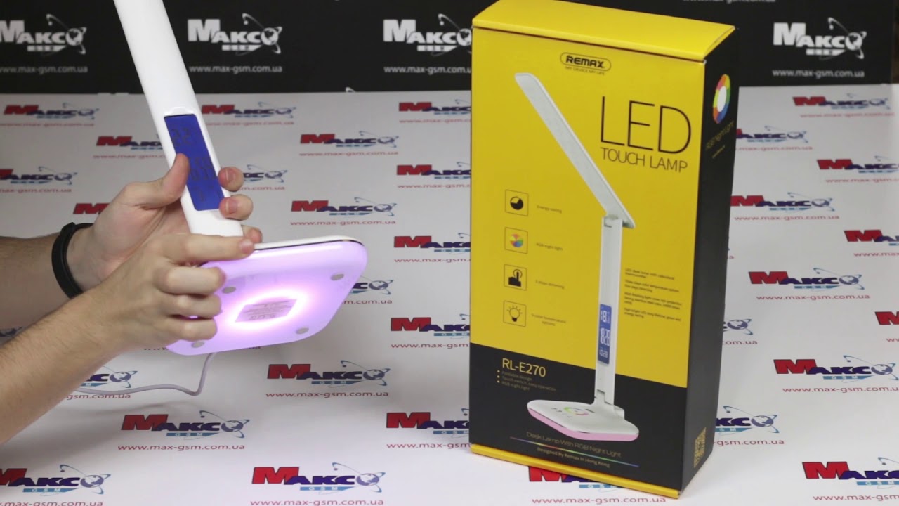 Đèn Led Cảm Ứng  5 Trong 1 Remax  E270 - RL ( Tặng 1 Dây Đeo Điện Thoại To Bản) - Hàng Chính Hãng