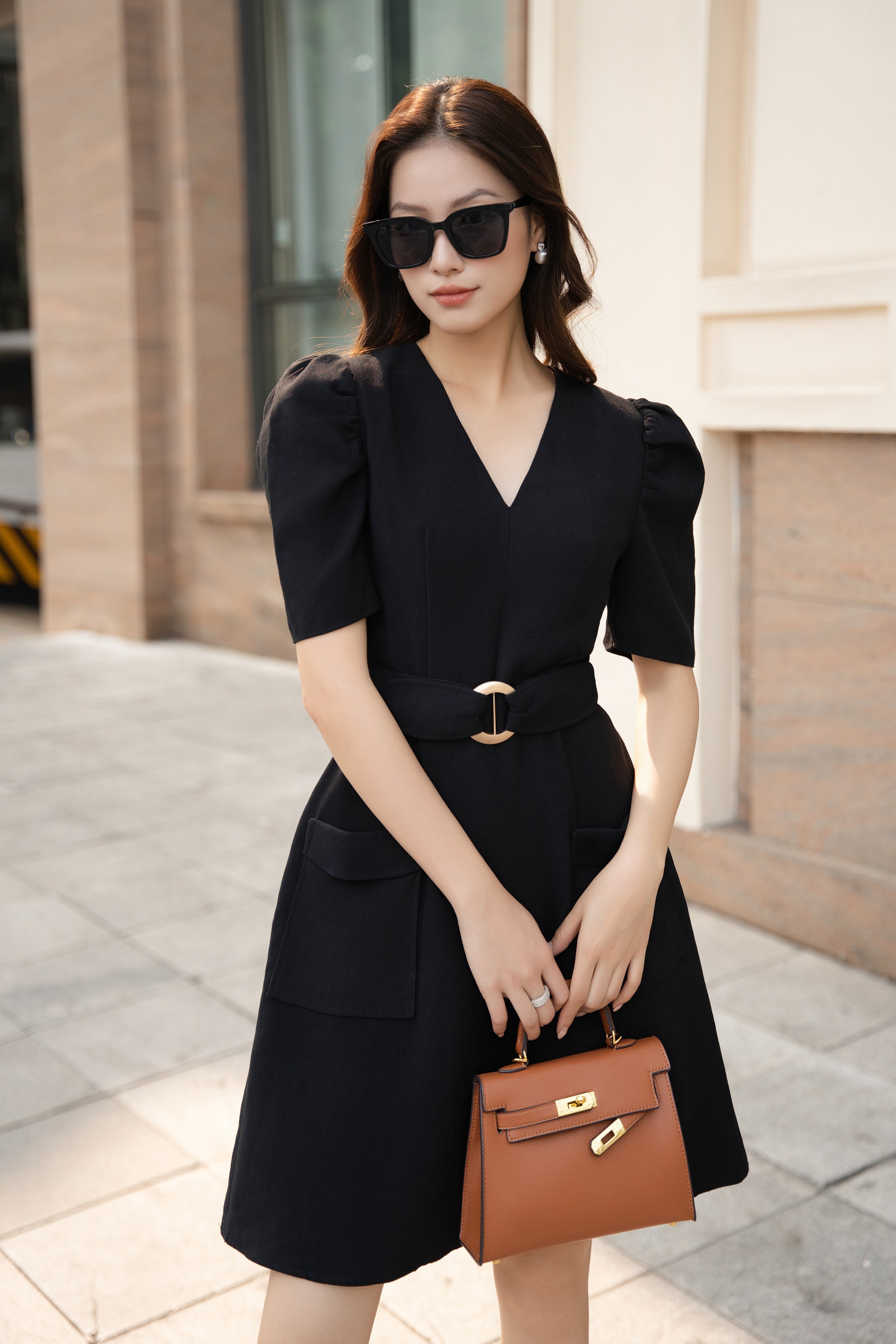 OLV - Đầm Heidi Belted Dress