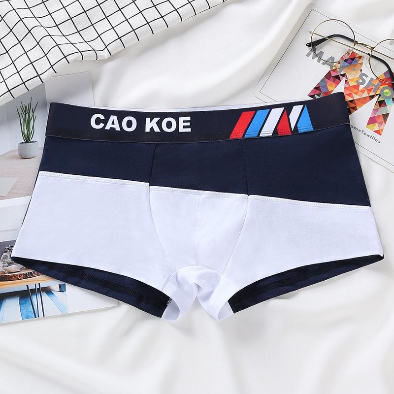 Quần lót nam - Quần đùi boxer nam CAO KOE cho Học sinh trẻ trung, sinh viên cá tính cotton nguyên chất 100% thoáng khí