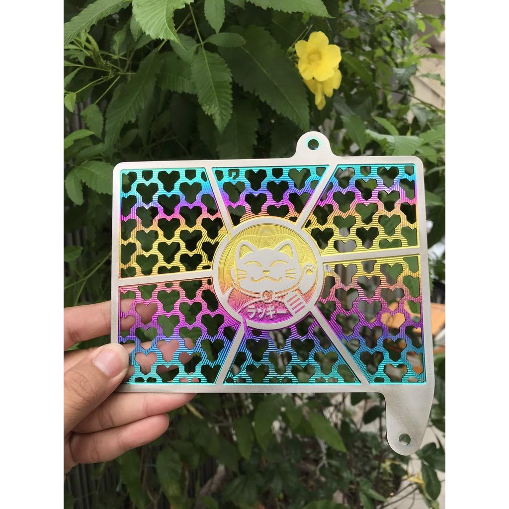 Che két nước Winner-X/Winner V1/Sonic loại titan logo mèo may mắn