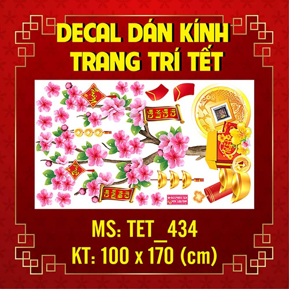 DECAL TRANG TRÍ TẾT 2023 COMBO SỐ 5