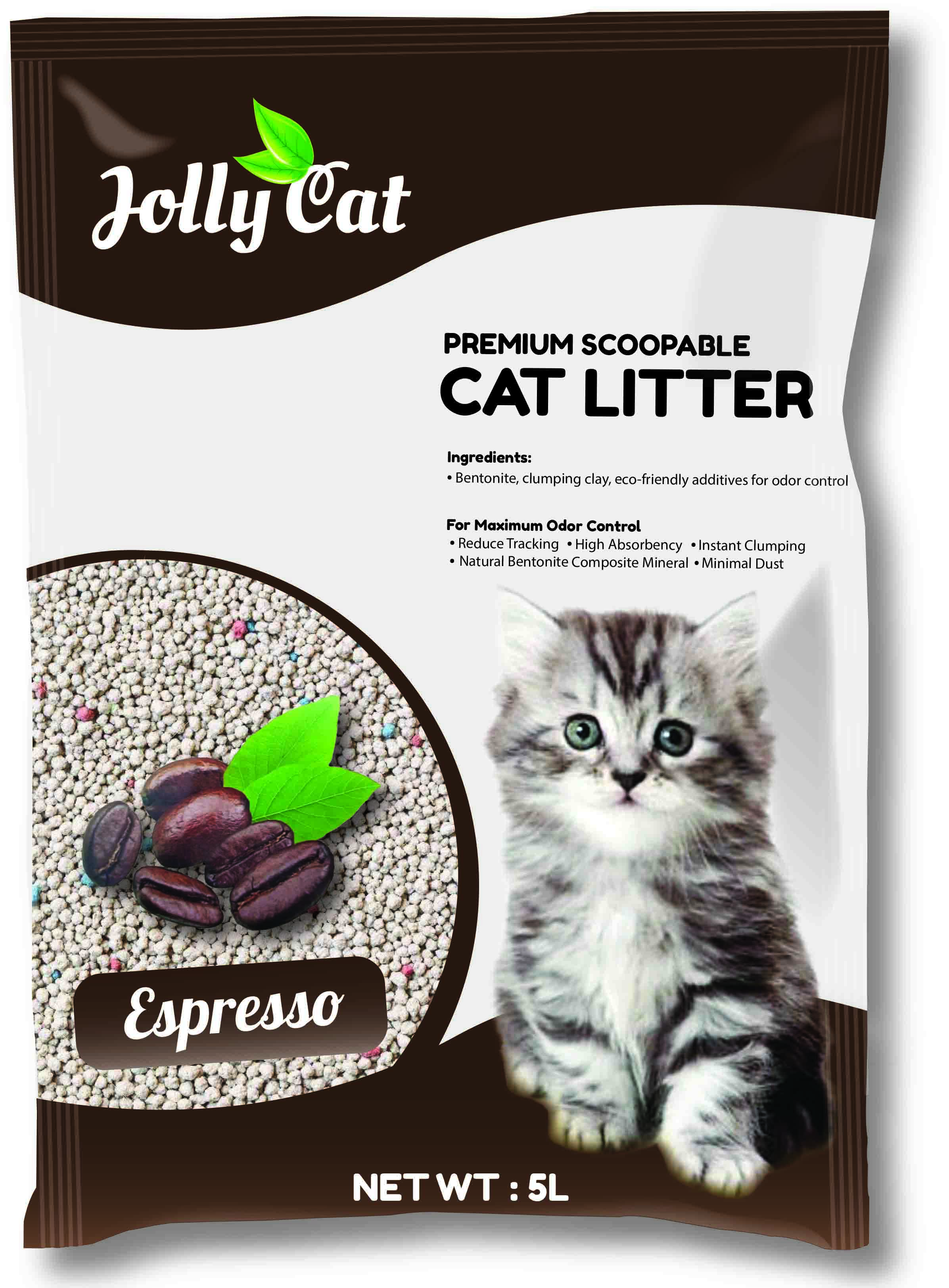 Cát Vệ Sinh Cho Mèo Jolly Cat 5L Nhiều Mùi Hương