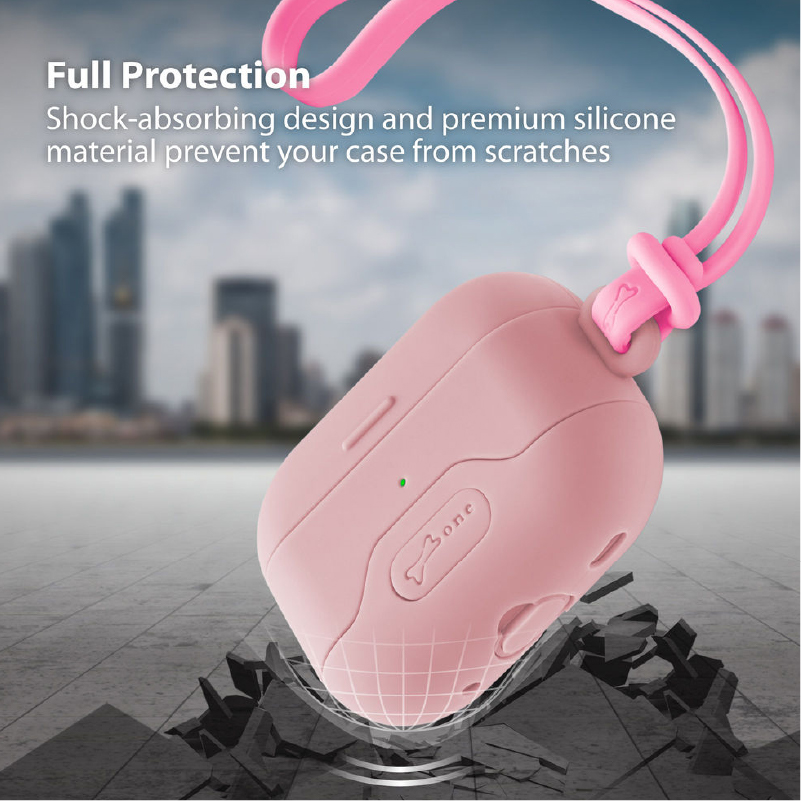 AirPods Pro 2 Strap Case hàng chính hãng Bone - Màu Hồng Phấn