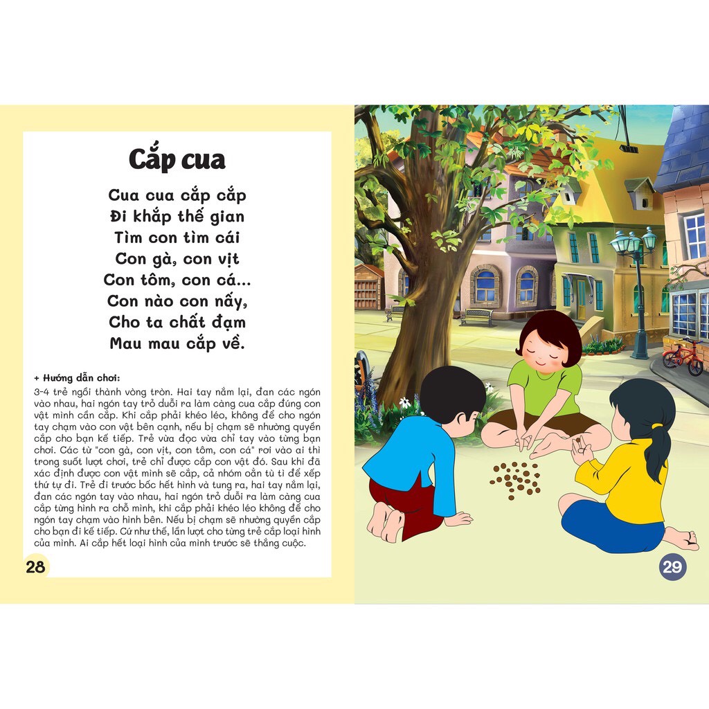 Combo sách Đồng dao cho bé - Các trò chơi dân gian - Các câu hát vè dân gian - Thế giới quanh ta và cuộc sống động vật