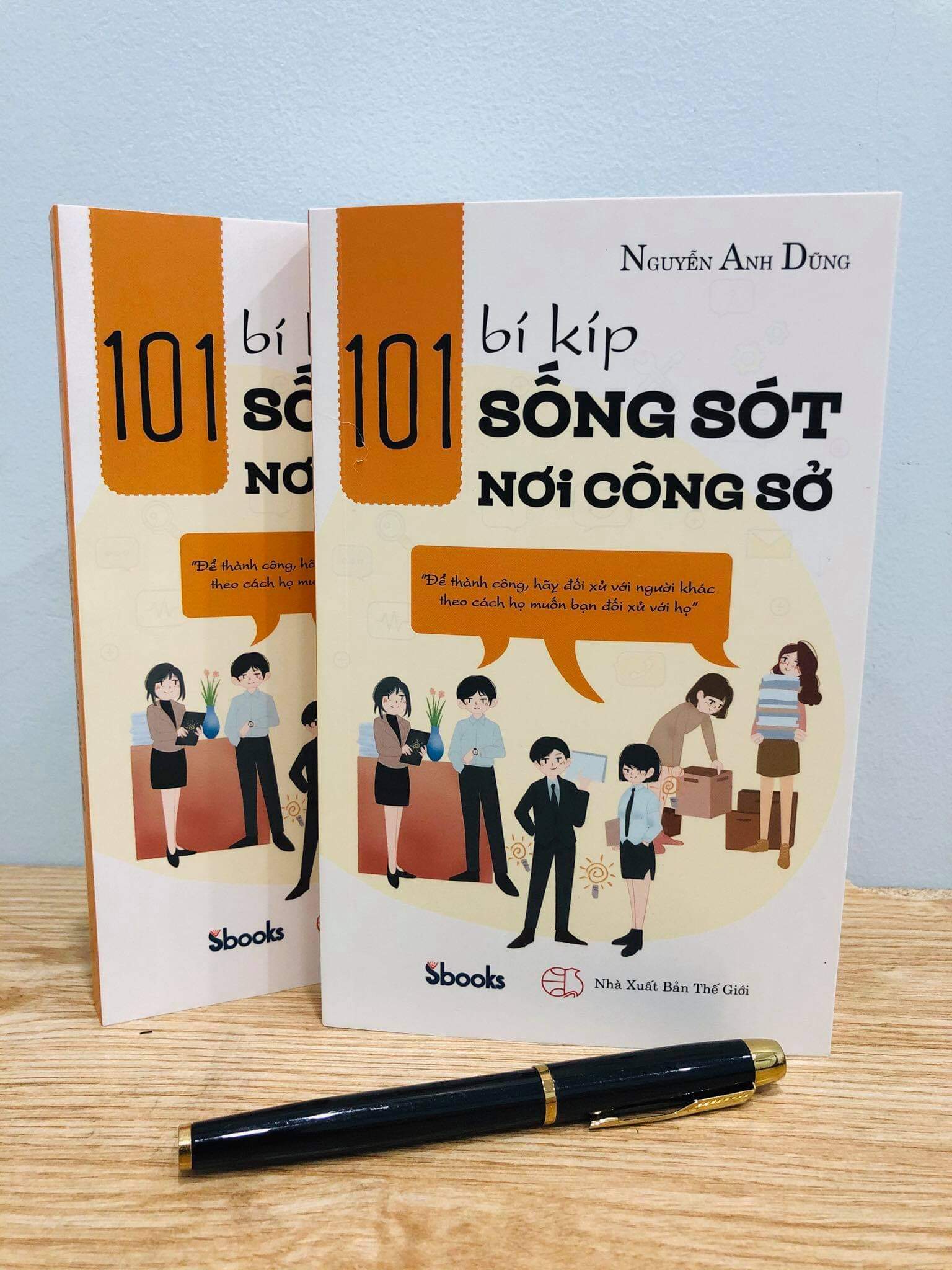 Combo 2 cuốn: 108 BÍ QUYẾT XÂY DỰNG ĐỘI NHÓM TRONG KINH DOANH THEO MẠNG + 101 BÍ KÍP SỐNG SÓT NƠI CÔNG SỞ