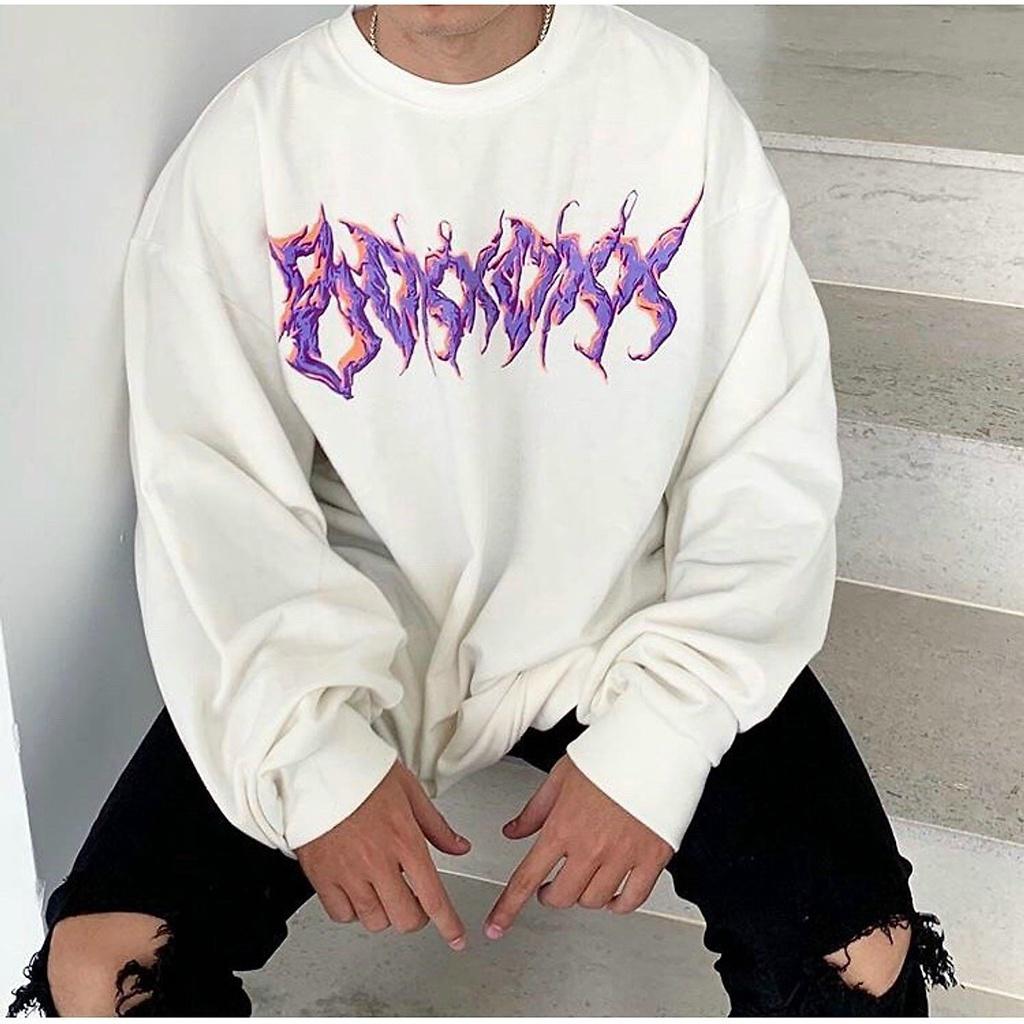 Áo Sweater nam nữ không mũ form rộng unisex chui đầu không nón dày mịn bao đẹp tpp331 mới