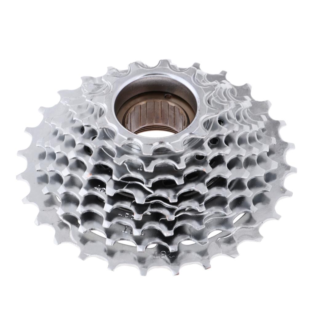 2xFW-08S 8 Speed Steel Mountain Road Bike Cassette Freewheel 13-28T Silver