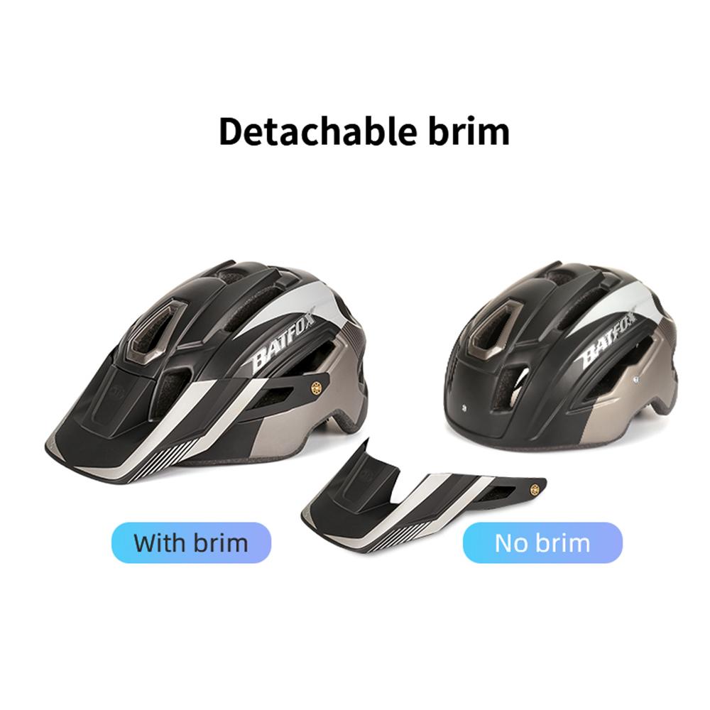 Mũ bảo hiểm đi xe đạp có đèn LED