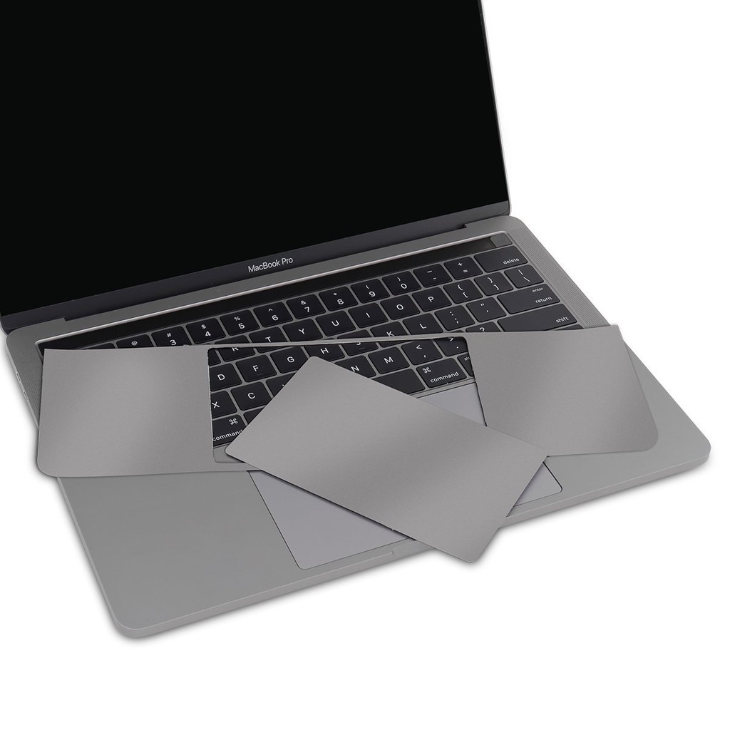 Bộ dán Full Body JCPAL 5in1 cho Macbook - Space Grey - Hàng Chính Hãng