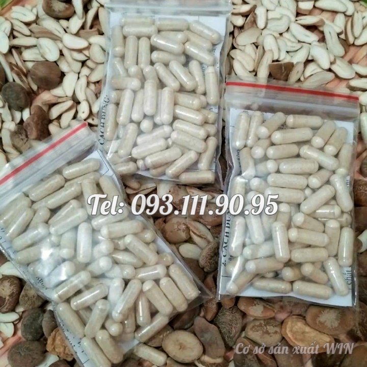 Hạt sang trắng rừng Tây Bắc viên nang hỗ trợ các vấn đề về dạ dày, bao tử như đại tràng,trào ngược dạ dày,ợ hơi,ợ chua,ăn uống khó tiêu,dạ dày khuẩn HP, hang vị - Mã số 1050
