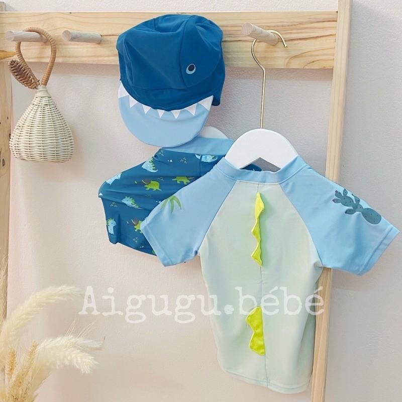 Đồ Bơi Khủng Long Đi Biển Cho Bé Trai - AIGUGU.BÉBÉ