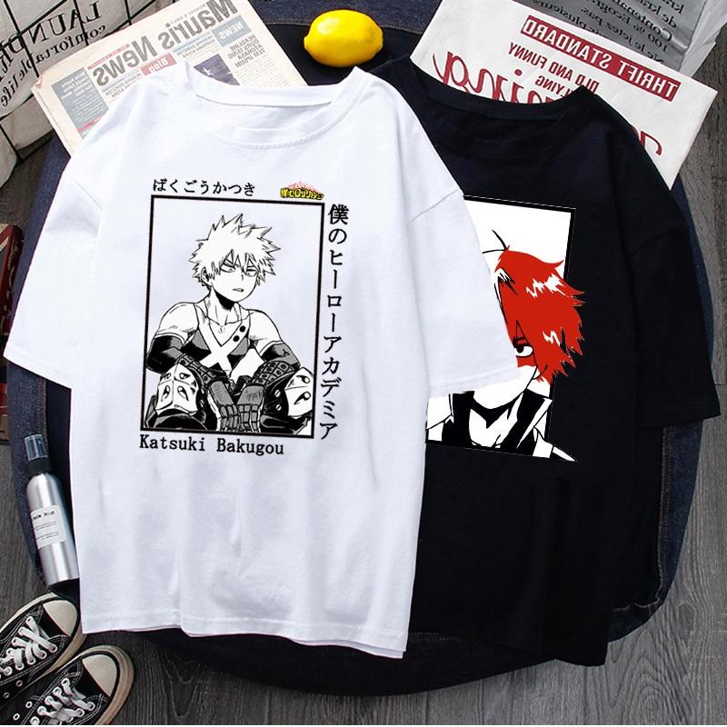 2 mẫu Áo phông Anime My Hero Academia unisex nam nữ cực chất