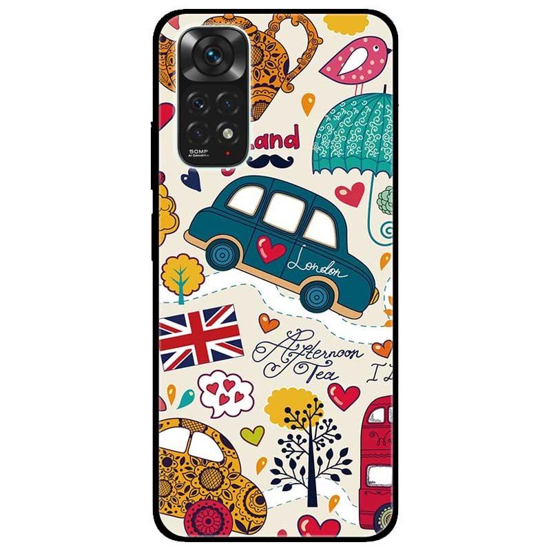 Ốp lưng dành cho Xiaomi Redmi Note 11 4G mẫu Họa Tiết Englanddd