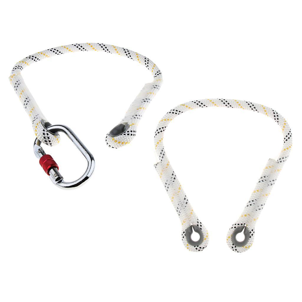 Outdoor Rock Climbing 16mm Prusik Cord Eye-Eye Pre-Sewn Rope A