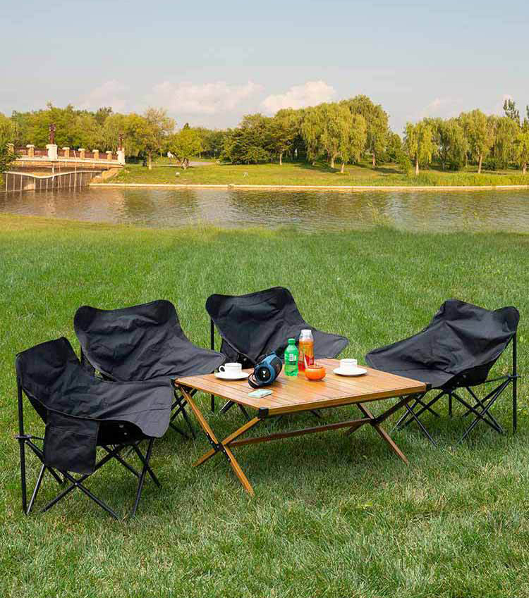 Ghế Xếp Cắm Trại Ghế Picnic Ghế Câu Cá Dã ngoại.