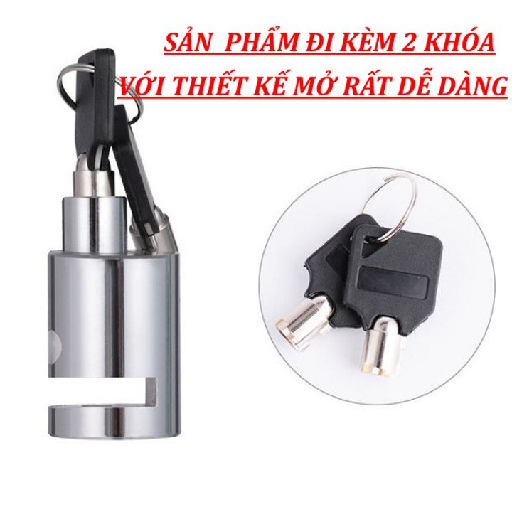 khóa đĩa xe đạp xe máy cao cấp chống gỉ tiện dụng