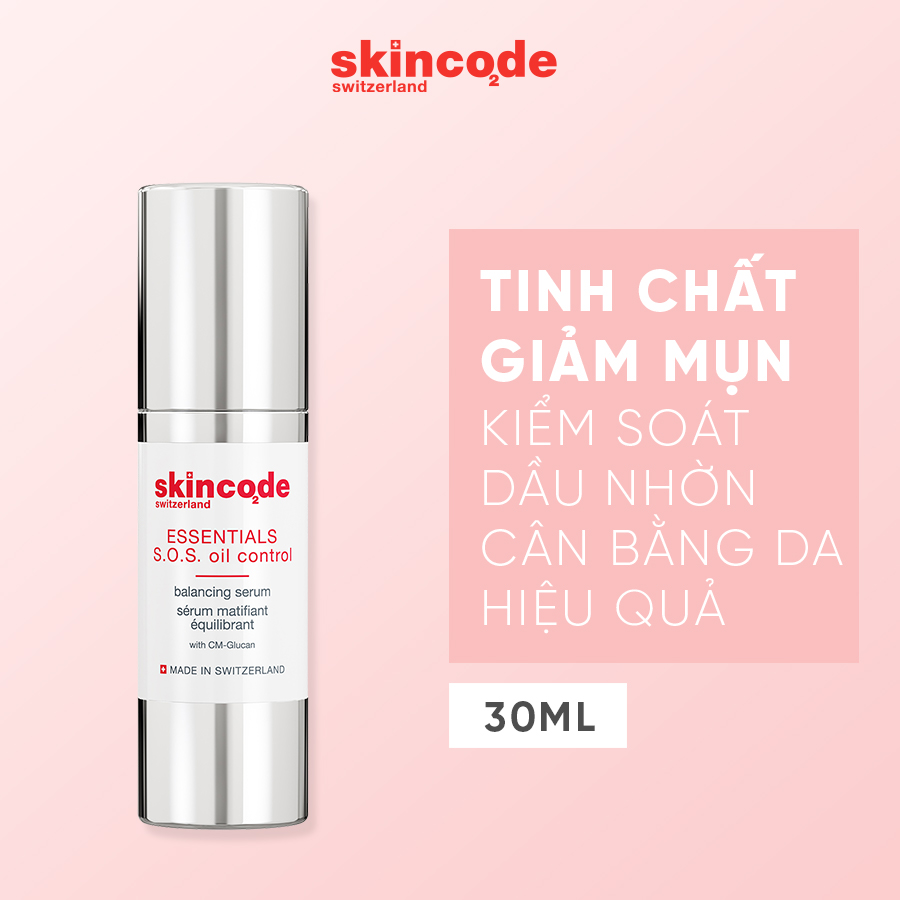 Tinh chất giảm mụn kiểm soát dầu Essentials S.O.S Oil Control Balancing Serum 30ml - MS 1701