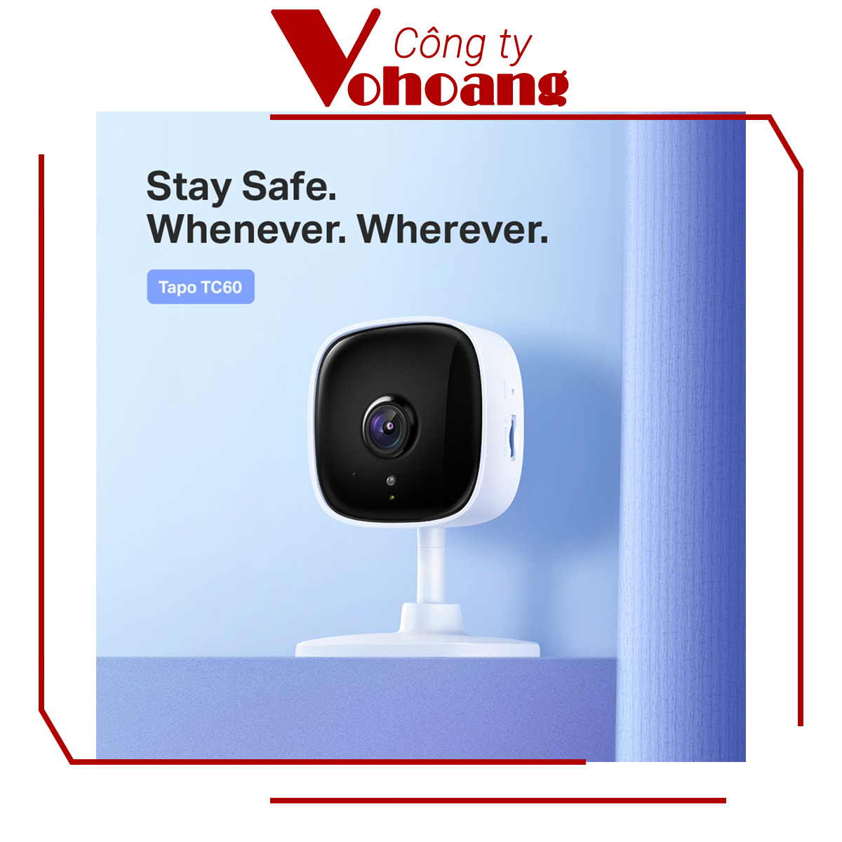 Camera Wi-Fi TP-Link Tapo TC60 Độ Phân Giải FullHD 1080P - Hỗ Trợ Hệ Thống Báo Động - Tích Hợp Micro Đàm Thoại - Hàng Chính Hãng