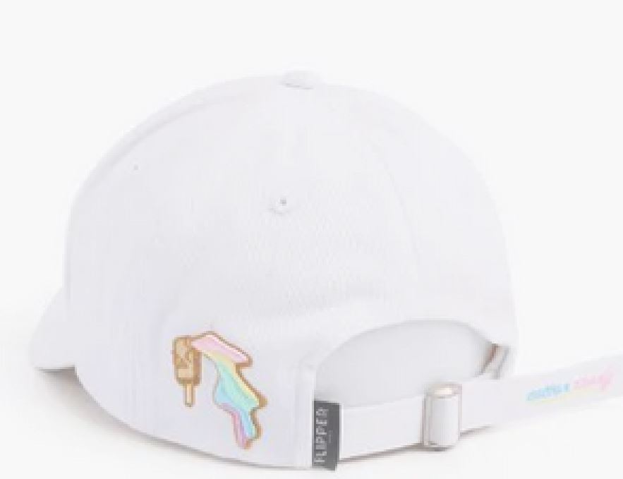 CC sparkling ballcap WHITE