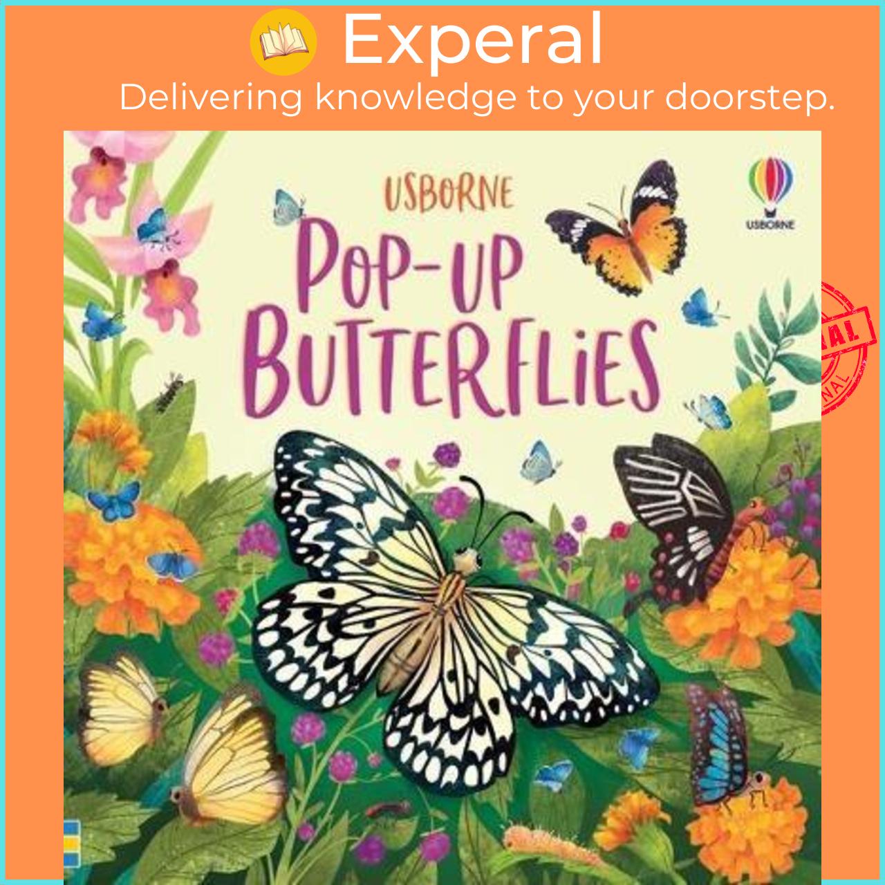 Sách - Pop-Up Butterflies by Laura Cowan (UK edition, paperback)