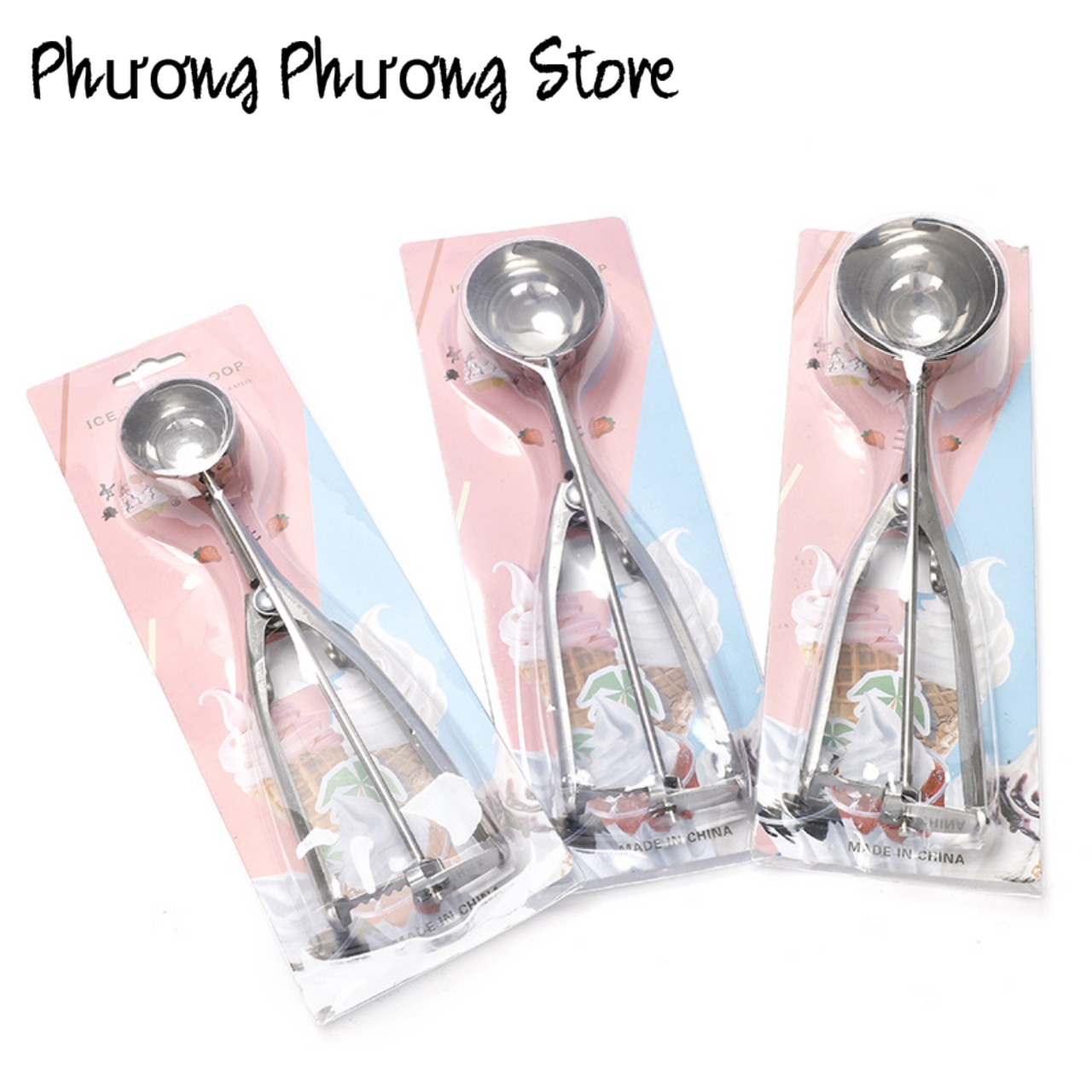 Muỗng Múc Kem Inox Đường Kính 6cm, Muốn Mua Loại Tốt Có Tại Đây