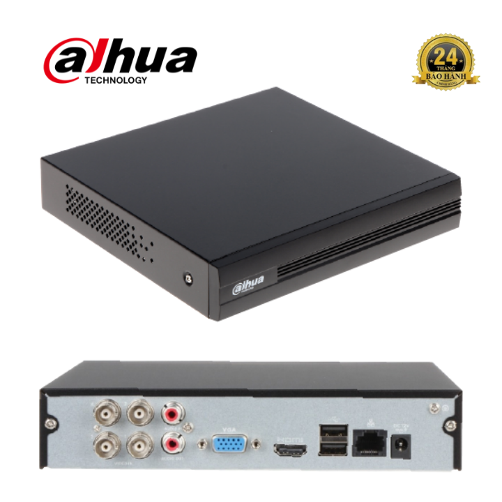 Đầu ghi hình analog XVR5104 và XVR5108HS, XVR5116H, ghi hình đến 4K, H.265+,HDCVI/Analog/IP/TVI/AHD,tương tích Onvif 2.4 - Hàng Chính Hãng