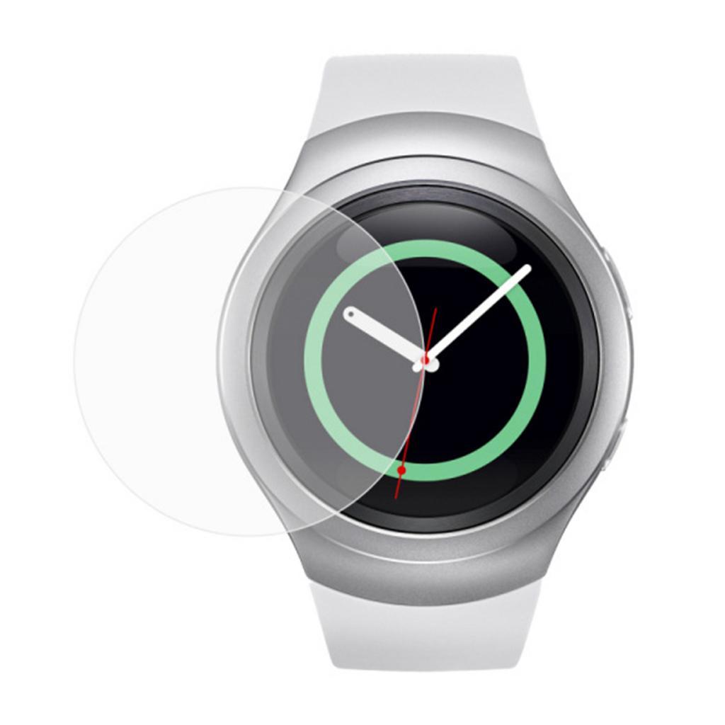Screen Protector for Samsung Gear S2 Smart Watch Tempered Glass Film High Sensitivity Quality Material Clear With Wipes