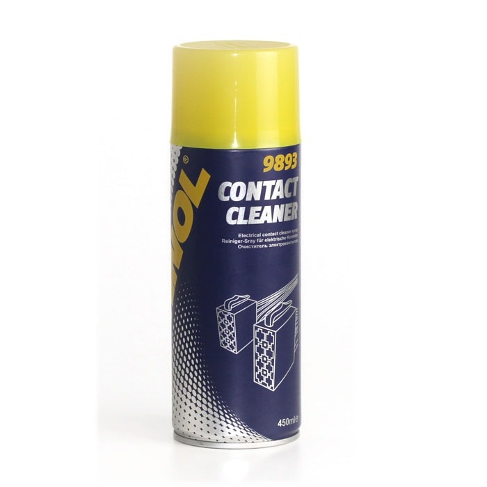 Chai Vệ Sinh, Chống Rỉ, Bảo Vệ Contact Điện, Mạch Điện Tử MANNOL 9893 Electrical Contact Cleaner Spray 450ML