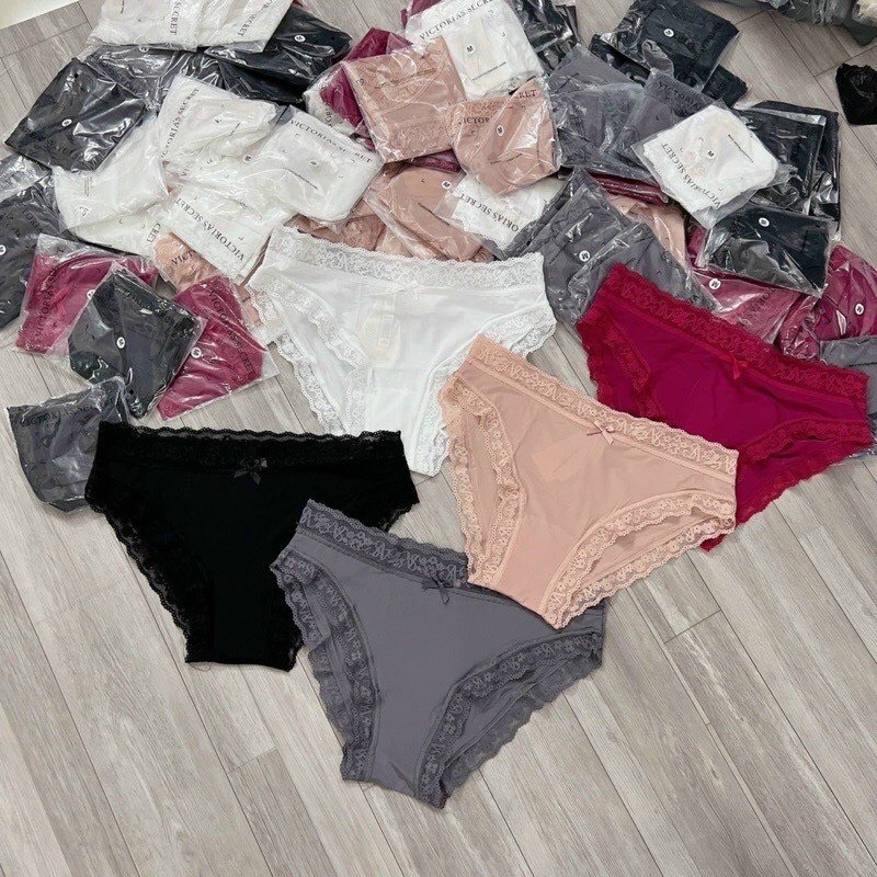 Quần chip Victoria Secret, set quần lót nữ xuất xịn