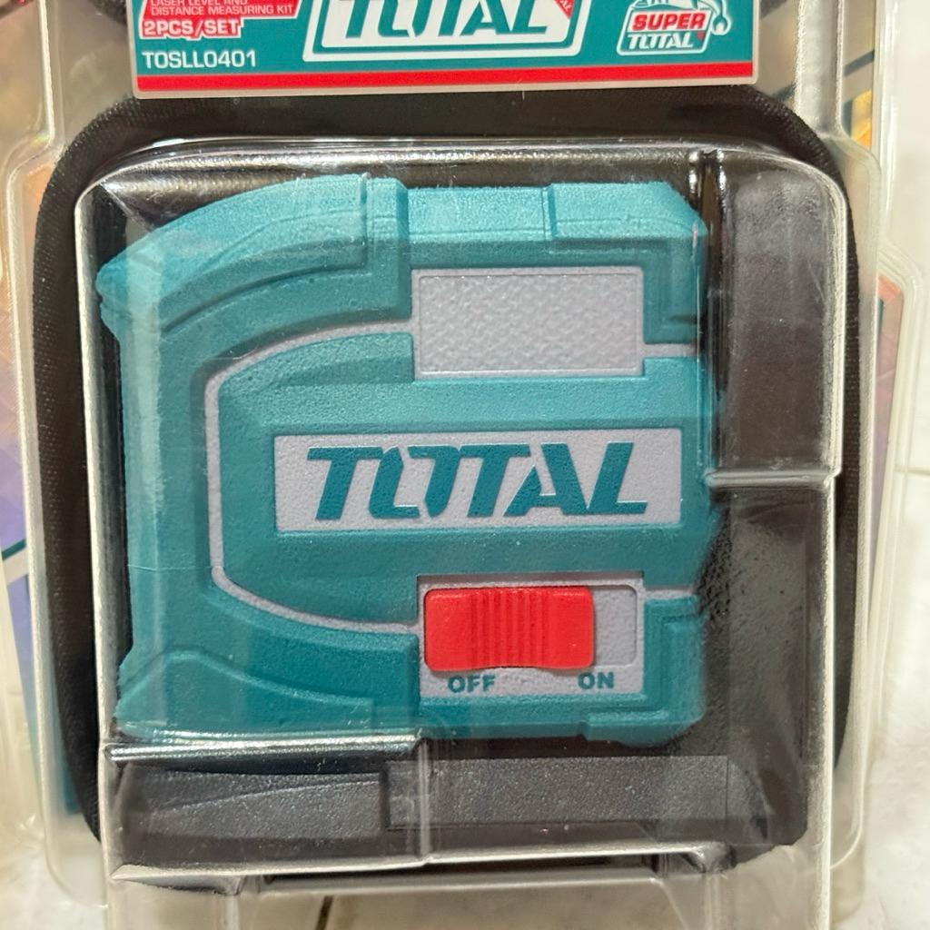 MÁY ĐO MỨC CÂN BẰNG TIA LASER XANH 1.5V TOTAL TLL156601 - HÀNG CHÍNH HÃNG