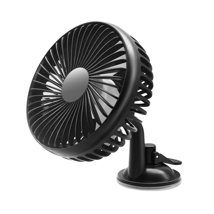 Quạt máy mini gắn taplo và kính trên ô tô, xe hơi