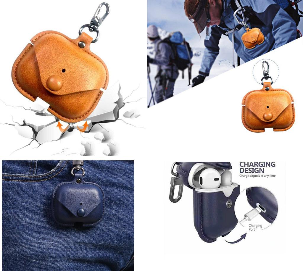 Bao case da cho tai nghe Apple Airpods Pro hiệu COTEETCI AP26 - Hàng nhập khẩu