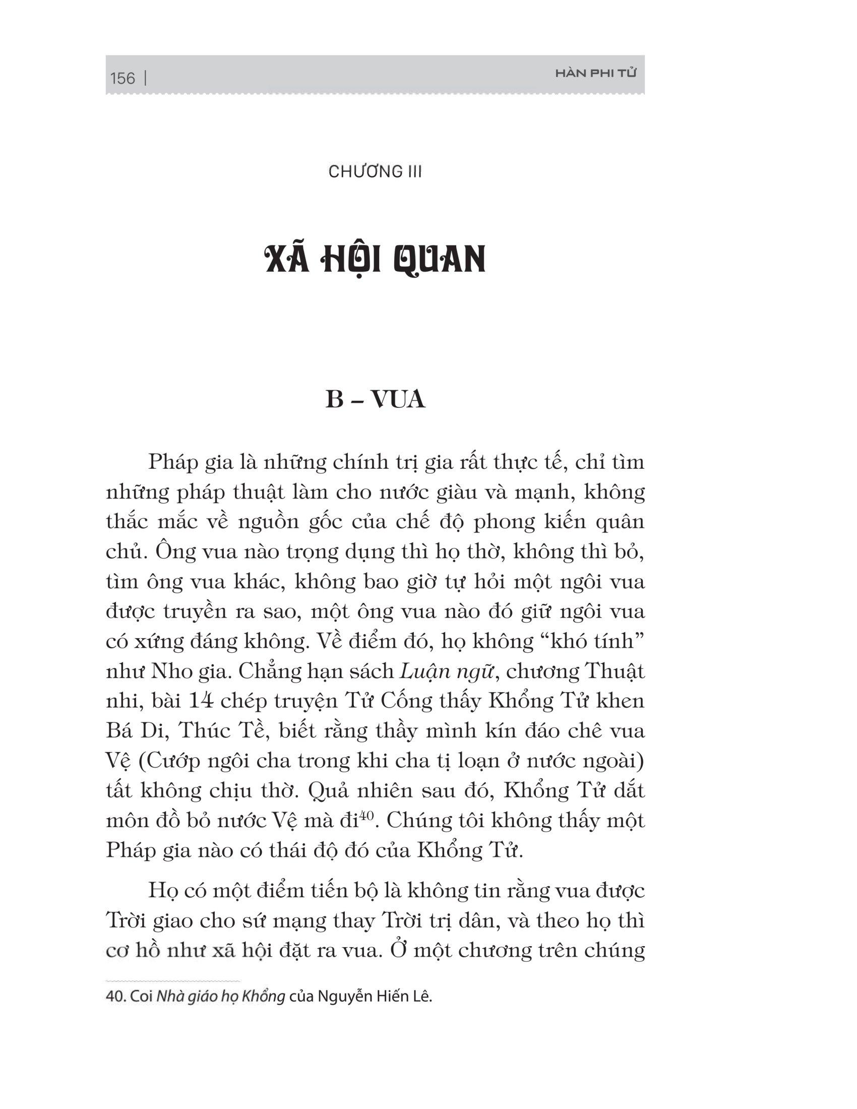 Bách Gia Tranh Minh - Hàn Phi Tử
