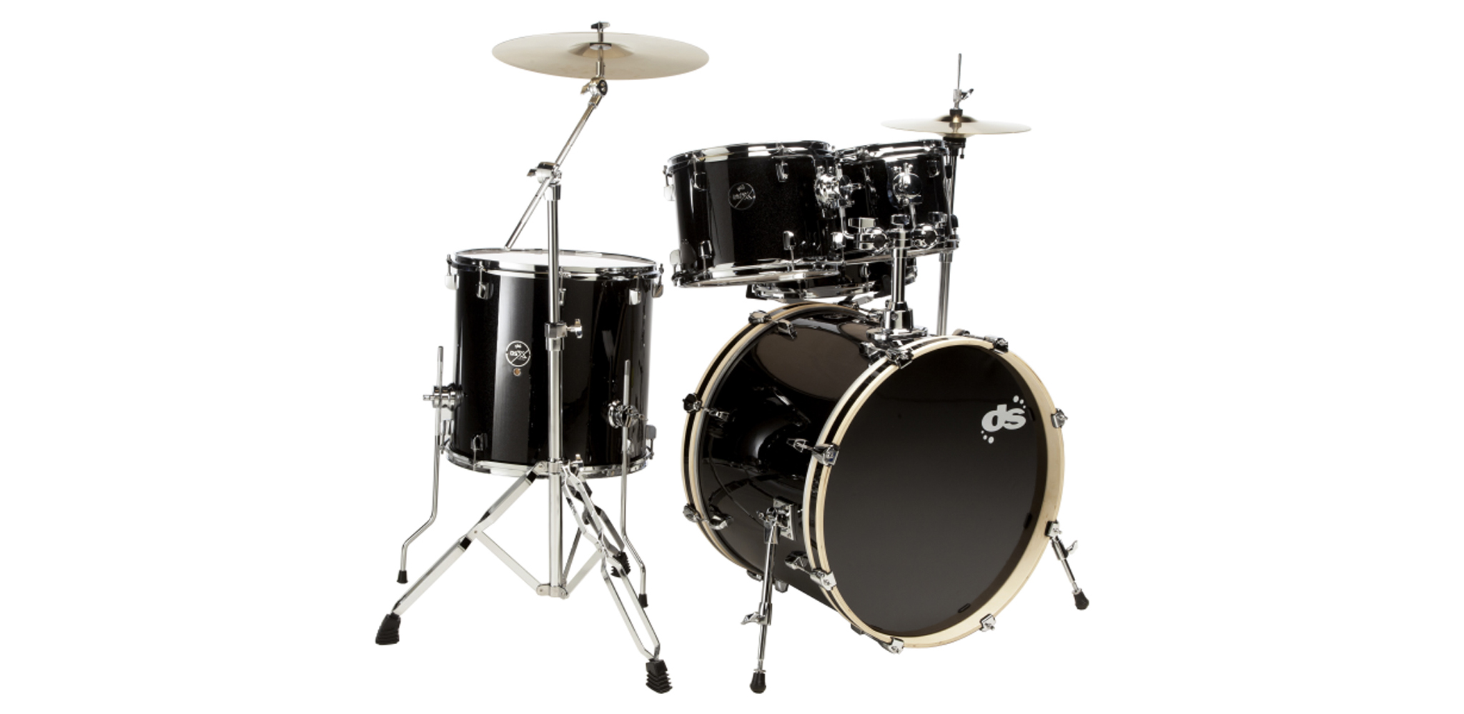 DSX2051BKS DSX ECO Black Sparkle DS Drum-Hàng Chính Hãng