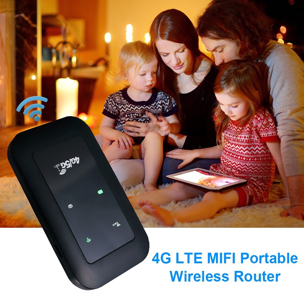 Bộ Phát WiFi 4G/5G LTE - Bộ Phát Wifi Di Động 4G/5G LTE Nhỏ Gọn Tiện Lợi - Tốc Độ 150Mb Hỗ Trợ Tất Cả Nhà Mạng - Hàng Chính Hãng