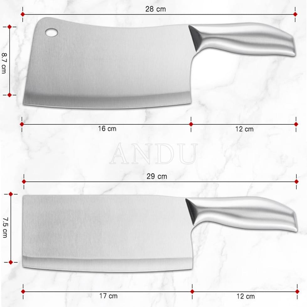 Bộ Dao Inox Nhật 5 Món SEKI Cao Cấp ,Bộ Giao 6 Món Kèm Khay Nhà Bếp Tiện Dụng