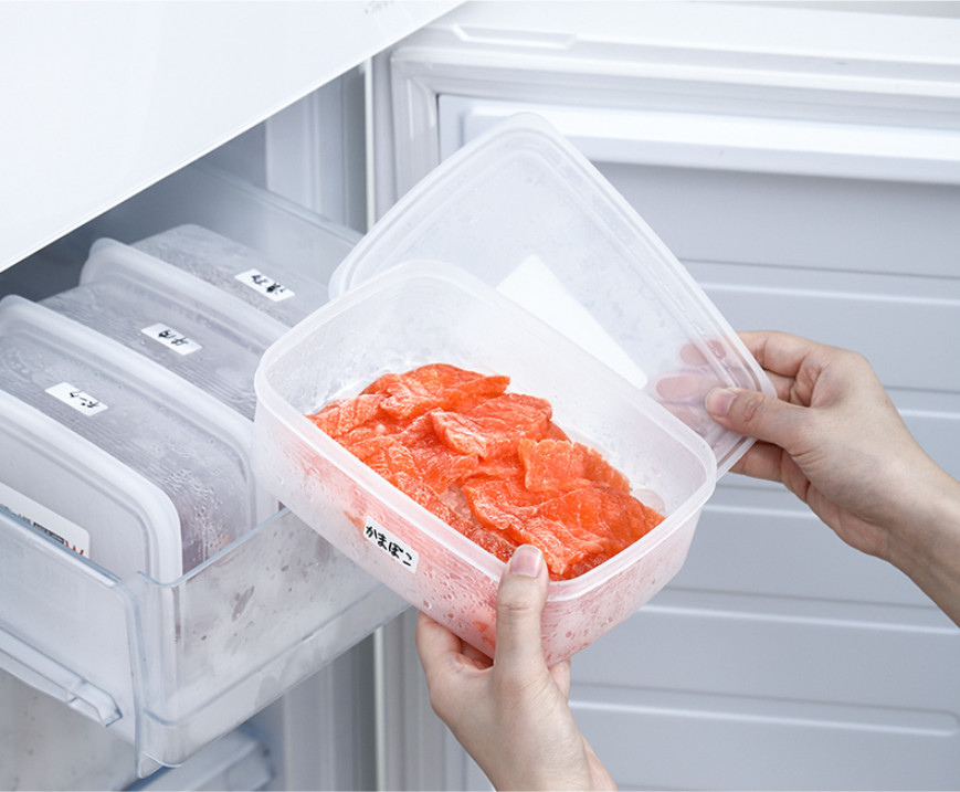 Hộp đựng thực phẩm chữ nhật Pack D 830ml - Hàng Nội Địa Nhật Bản