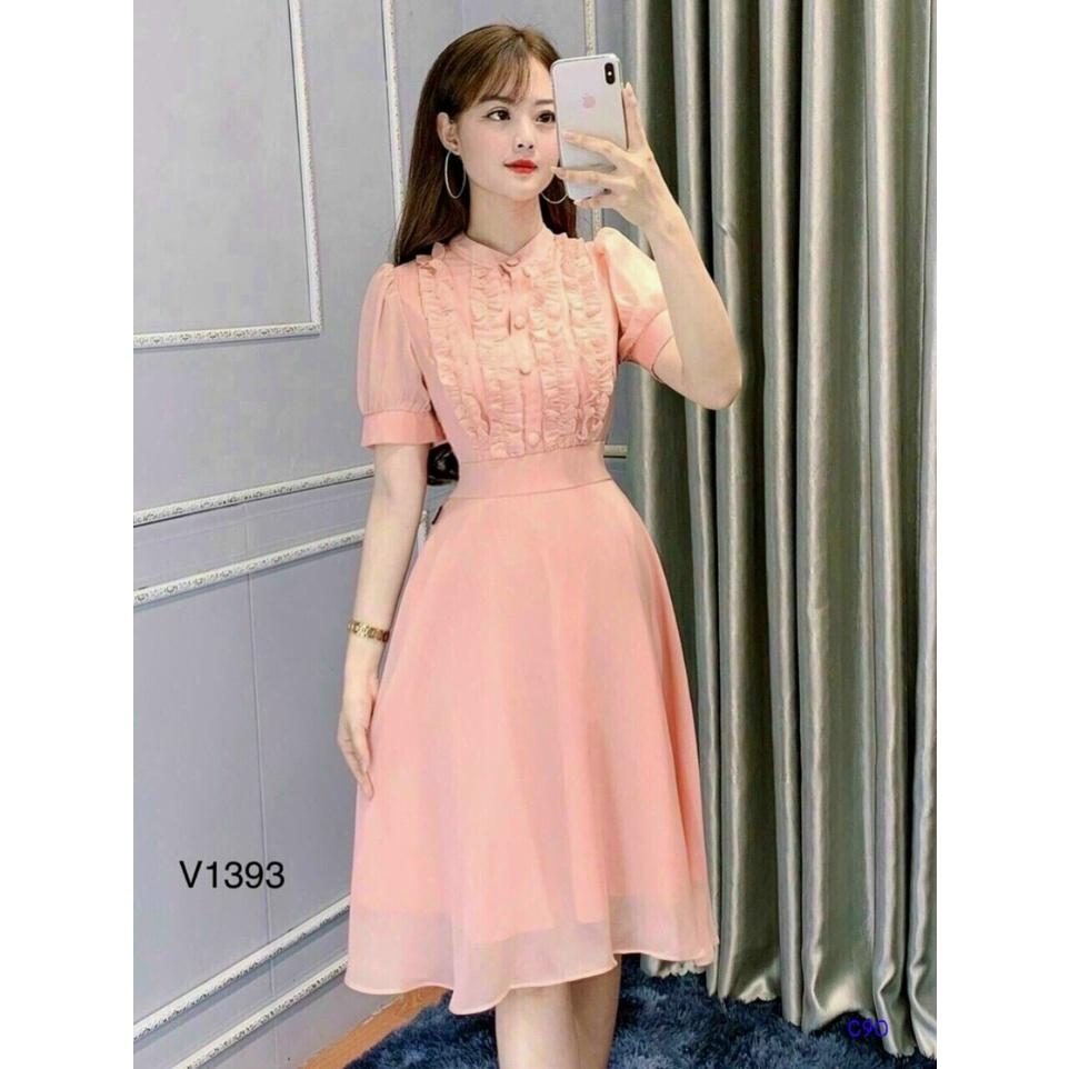 ĐẦM NỮ XÒE SANG CHẢNH SIÊU QUYẾN RŨ THỜI TRANG TÔN DÁNG SÀNH ĐIỆU - PHONG CÁCH HÀN QUỐC