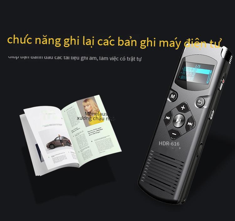 Đảm bảo chất lượng bút ghi âm micro kép ghi âm stereo giảm tiếng ồn mật khẩu tùy chọn cảnh thời gian máy ghi âm 8G