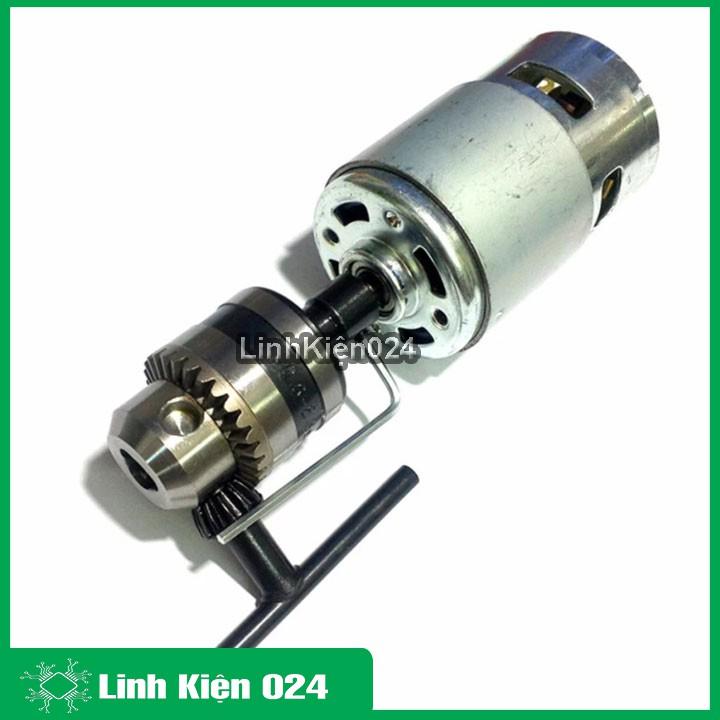 Bộ Khoan Tự Chế Từ Động Cơ 775 Trục D Cực Khỏe và Phụ Kiện V1