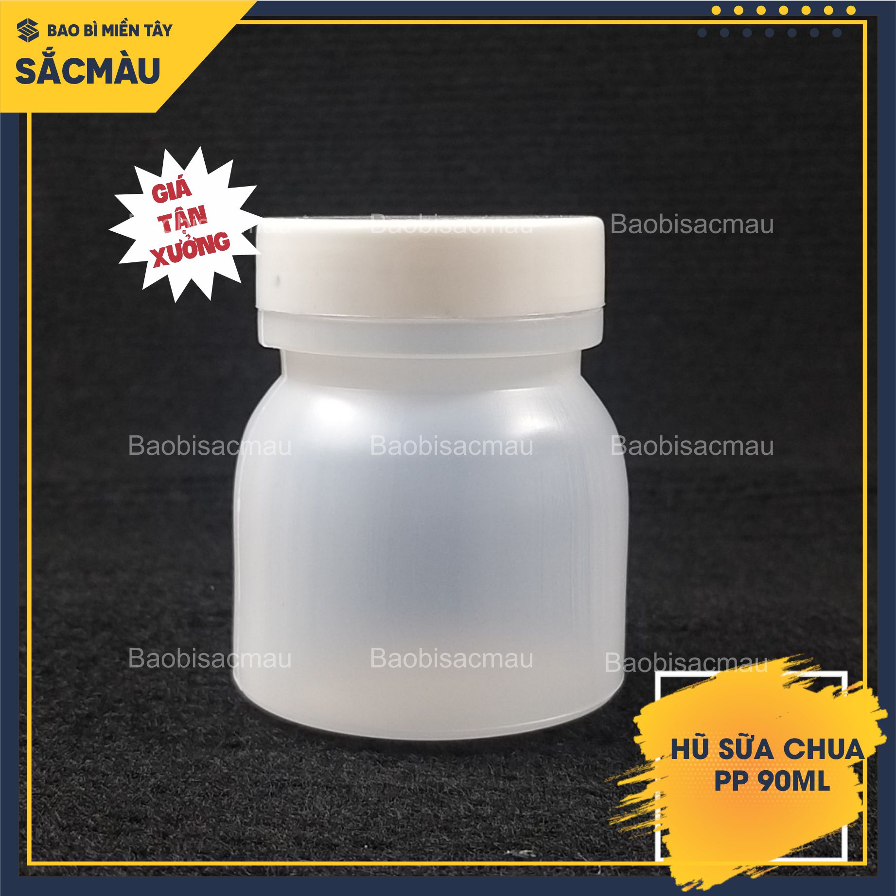 50 HŨ ĐỰNG SỮA CHUA 90ML