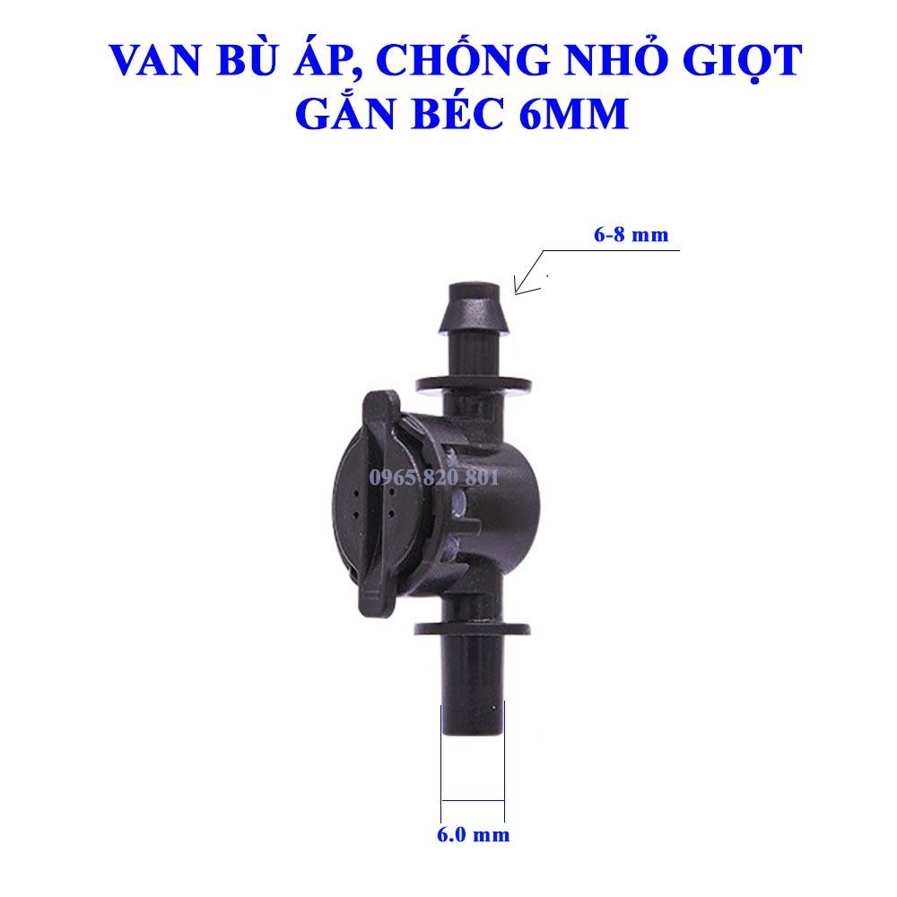 Van bù áp, chống nhỏ giọt đầu béc các loại