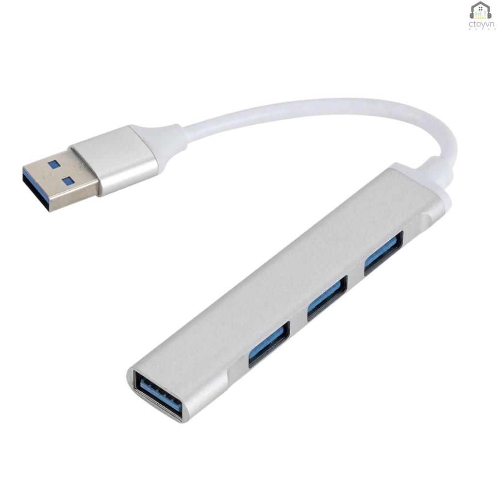 Hub chia 4 cổng USB 3.0/2.0 cho điện thoại máy tính