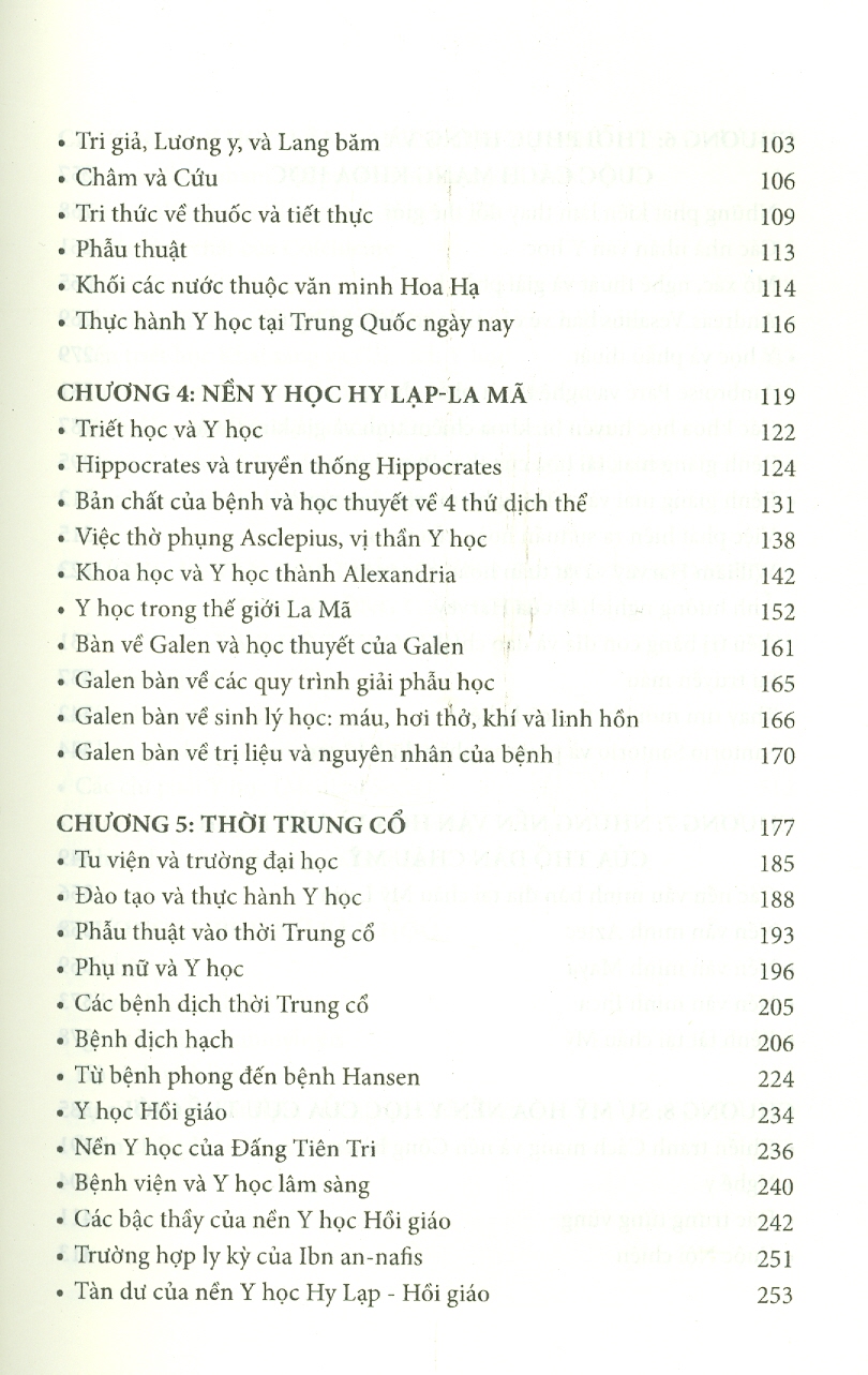 LỊCH SỬ Y HỌC (Tái Bản 2024)